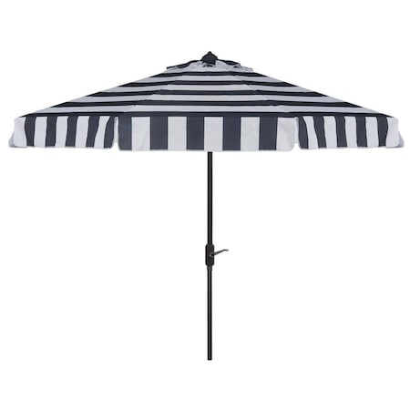 Safavieh 11 ft. Elsa Fashion Line Umbrella Navy & White PAT8103B